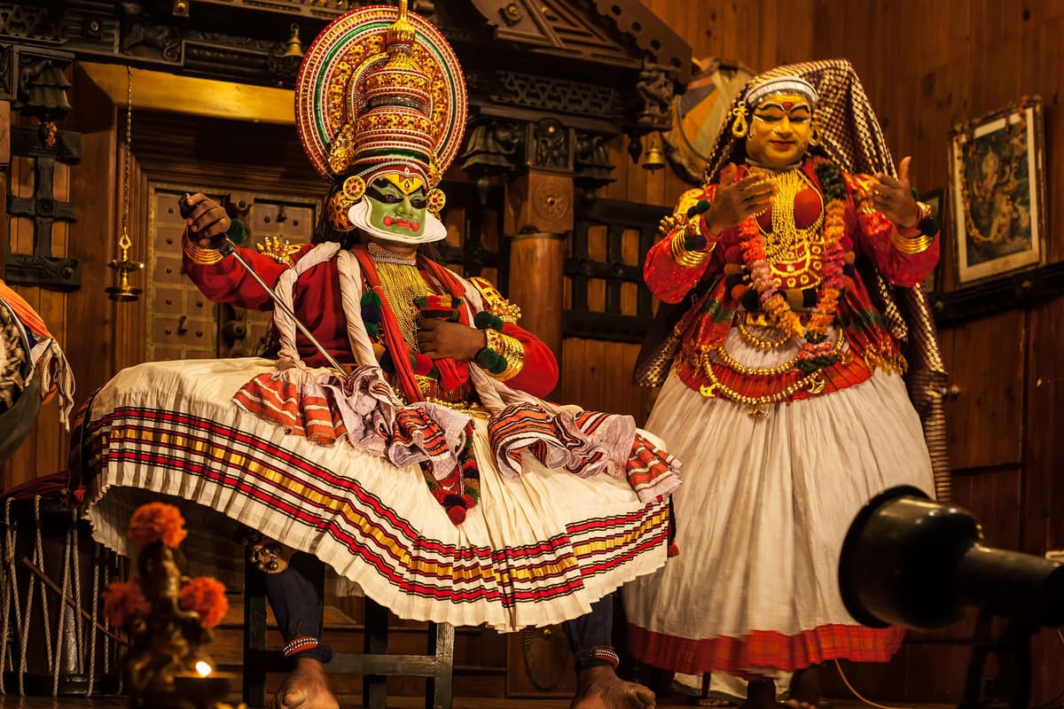 Kathakali Backstage